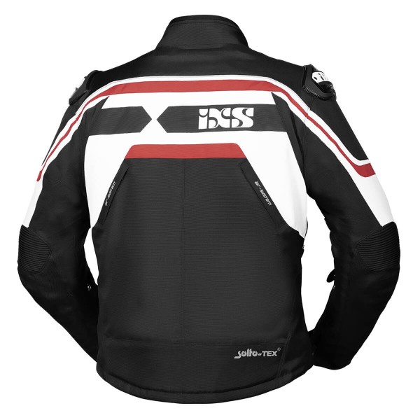 Ixs Rs-700-st Black White Red Sport Jacket