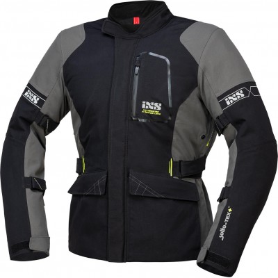 IXS Tour Laminat St Plus Black Grey Jacket  