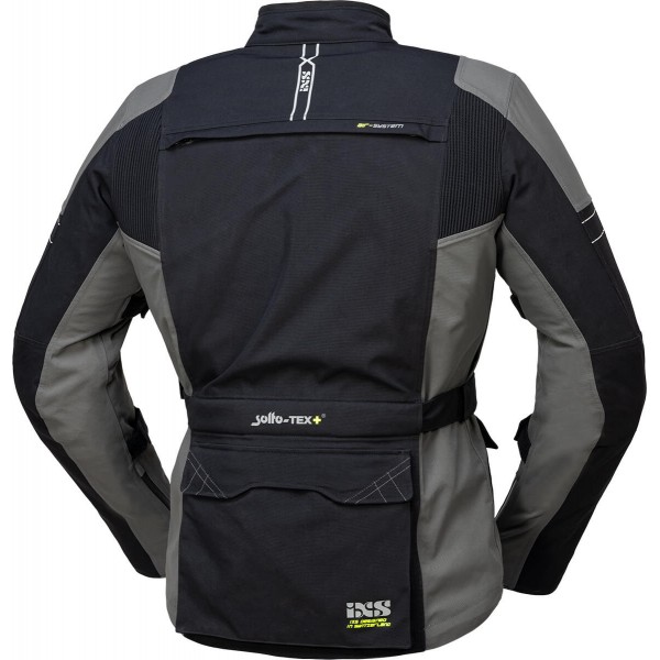 IXS Tour Laminat St Plus Black Grey Jacket  