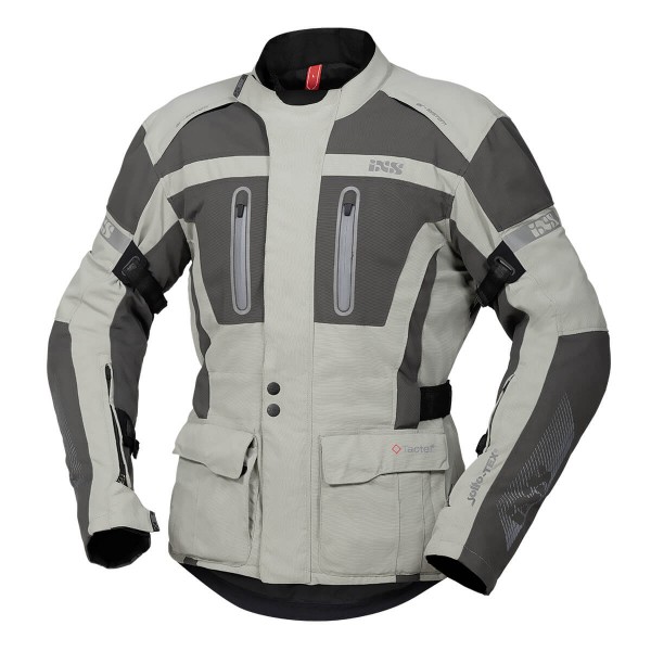 IXS Tour Pacora St Light Grey Dark Grey Jacket 