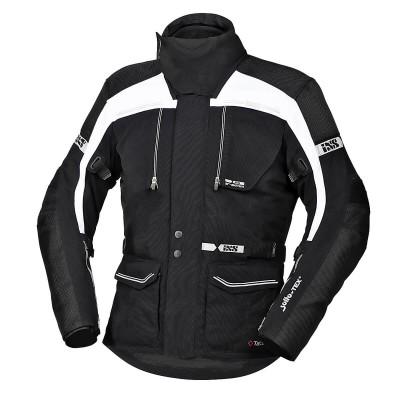 IXS Tour Traveller St Black White Jacket 