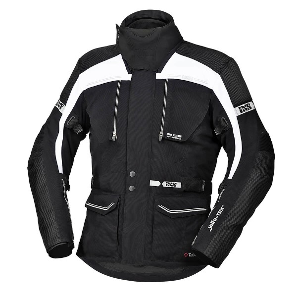 IXS Tour Traveller St Black White Jacket 