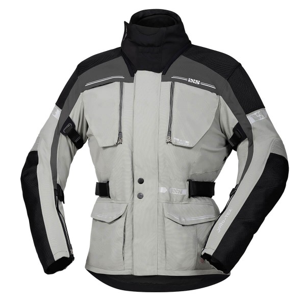 IXS Tour Traveller St Grey Silver Black Jacket 