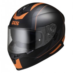 IXS 1100 2.0 Black Mat Orange Helmet