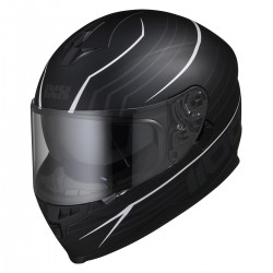 IXS 1100 2.1 Black Mat White Helmet