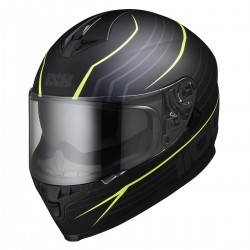 IXS 1100 2.1 Black Mat Yellow Helmet
