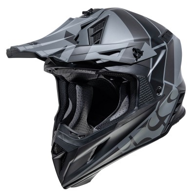 IXS 189 2.0 Grey Mat Black Helmet
