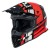 IXS 361 2.3 Black Red Grey Helmet