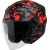 IXS 99 2.0 Black Matt Red Helmet