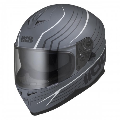 IXS 1100 2.1 Grey Mat White Helmet