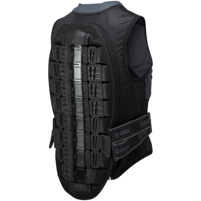 Knox Black Grey Track Vest