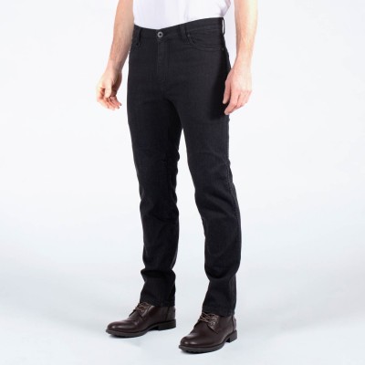 Knox Brighton Cordura Regular Leg Black Denim Jeans Knox Brighton Cordura Regular Leg Black Denim Jeans