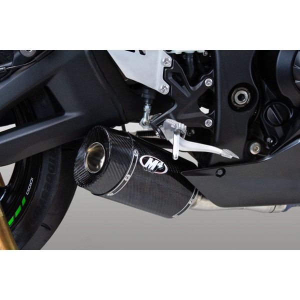 M4 Street Slayer Slip-on With Carbon Canister For Kawasaki Ninja ZX-10R 2021 Part # KA9964