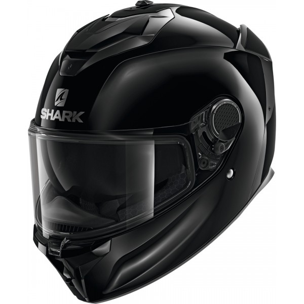 Shark Spartan GT Blank Black Helmet