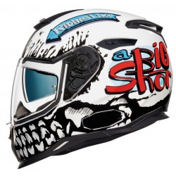 Nexx SX.100 Big Shot White Helmet