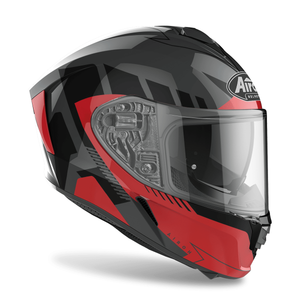 Airoh Spark Rise Red Gloss Mett Helmet