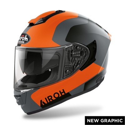 Airoh ST 501 Dock Orange Mett Helmet