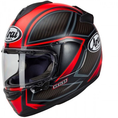 Arai Chaser -X Spine Fluor Red Helmet