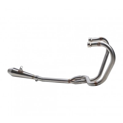 British Customs 2-1 Low Shorty Predator Full System Bonneville T100 (2001-2016) Part#BC902-153-BR