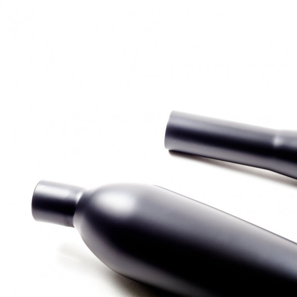 British Customs Predator Pro Slip On Exhaust Bonneville Bobber Black (2016-2020) Part# BC902-123-B