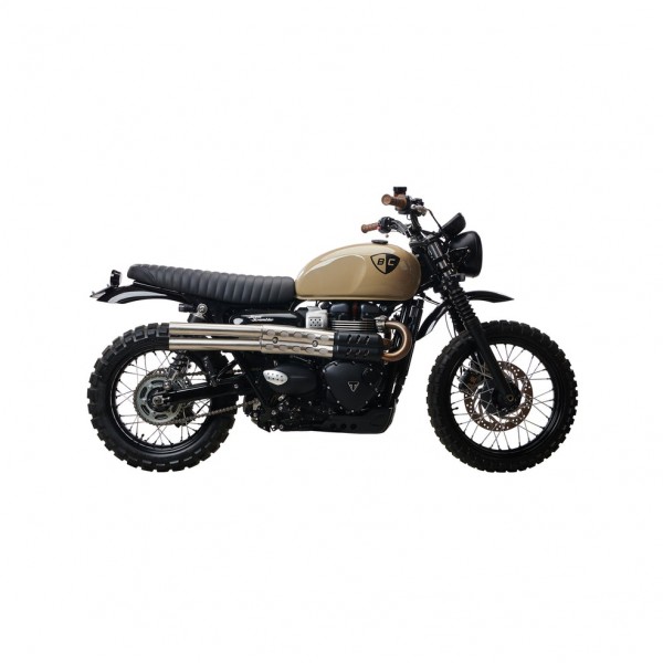 British Customs Shotgun Slip On Exhaust Street Scrambler (2001-2017) Part#BC902-029-BR