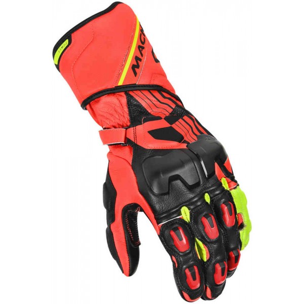 MACNA POWERTRACK RED BLACK GLOVES