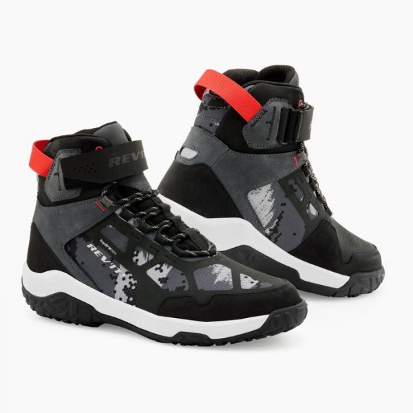 Revit Descent H2O Black-Red Shoes