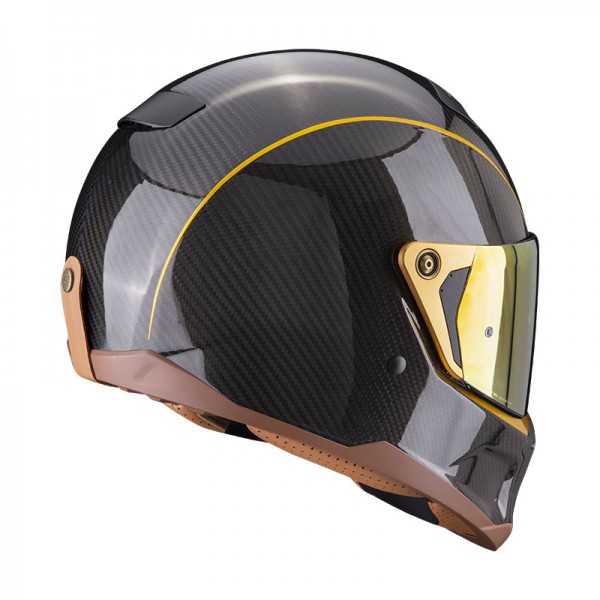 SCORPION EXO-HX1 CARBON SE BLACK GOLD HELMET