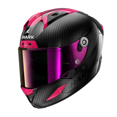 SHARK AERON CARBON SKIN BLACK PINK HELMET