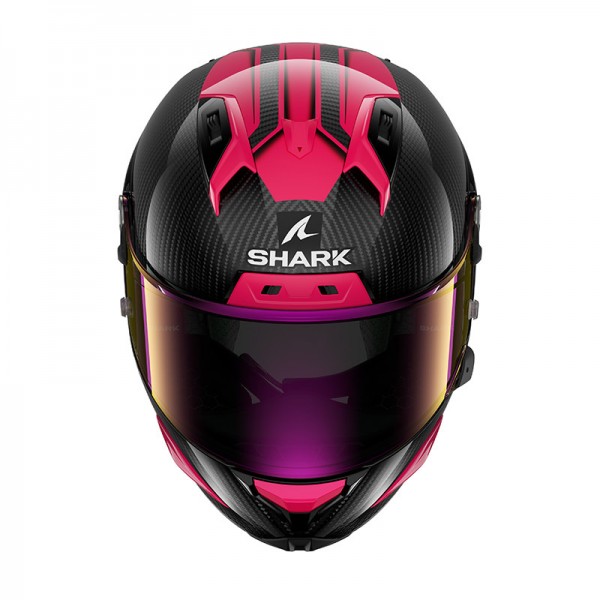 SHARK AERON CARBON SKIN BLACK PINK HELMET