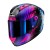 SHARK AERON EDGY PURPLE BLUE HELMET