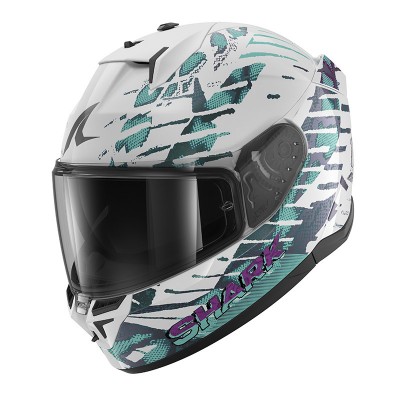 SHARK D-SKWAL 3 REPTAIA WHITE CAMELEON HELMET