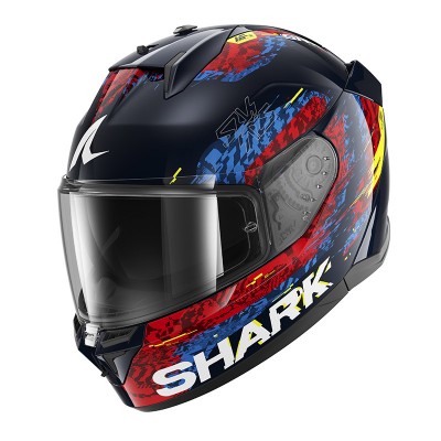 SHARK D-SKWAL 3 SPEED-VIB BLUE RED HELMET