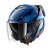 SHARK OXO MEKARIUM MODULAR BLUE HELMET