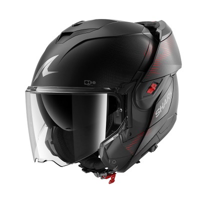 SHARK OXO SP LYNE MAT MODULAR BLACK HELMET