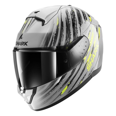 SHARK RIDILL 2 ASSYA SILVER HELMET