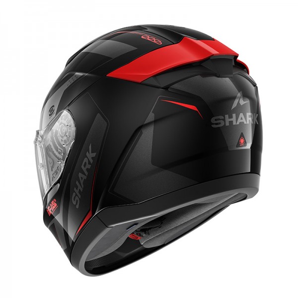 SHARK RIDILL 2 MEKARIUM BLACK RED HELMET