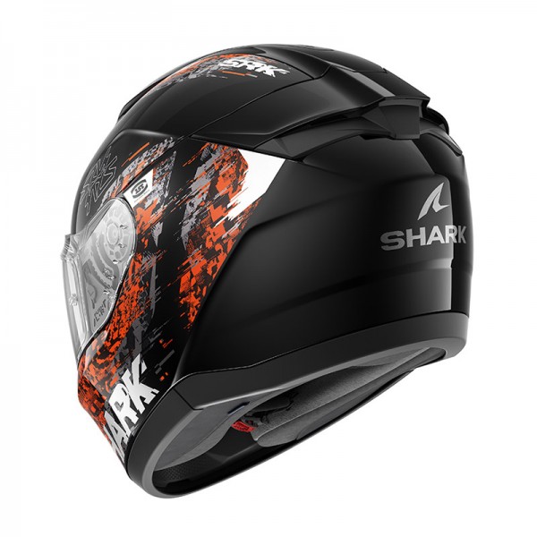 SHARK RIDILL 2 SPEED-VIB BLACK ORANGE HELMET