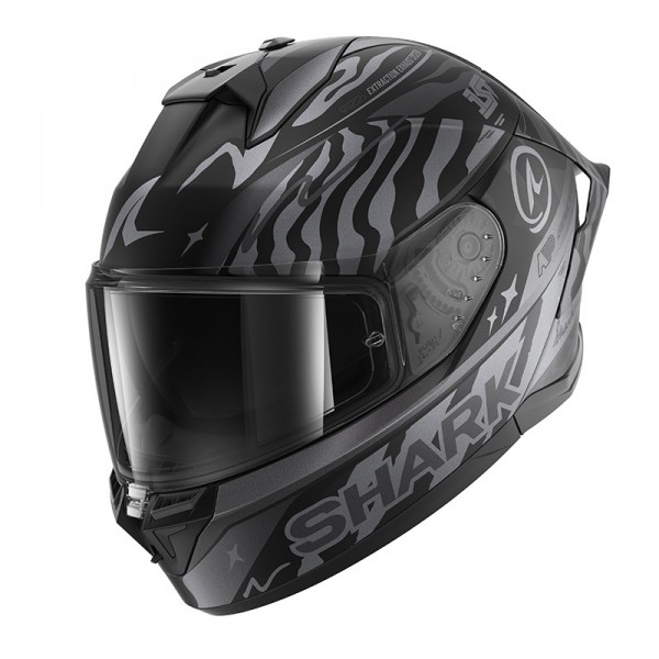 SHARK SKWAL CUP SPEED FANCY MAT ANTHRACITE HELMET