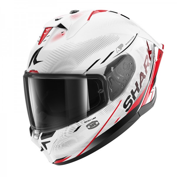 SHARK SKWAL CUP SPEED TECH WHITE RED HELMET