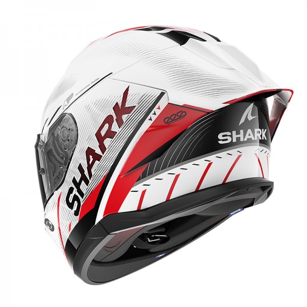SHARK SKWAL CUP SPEED TECH WHITE RED HELMET