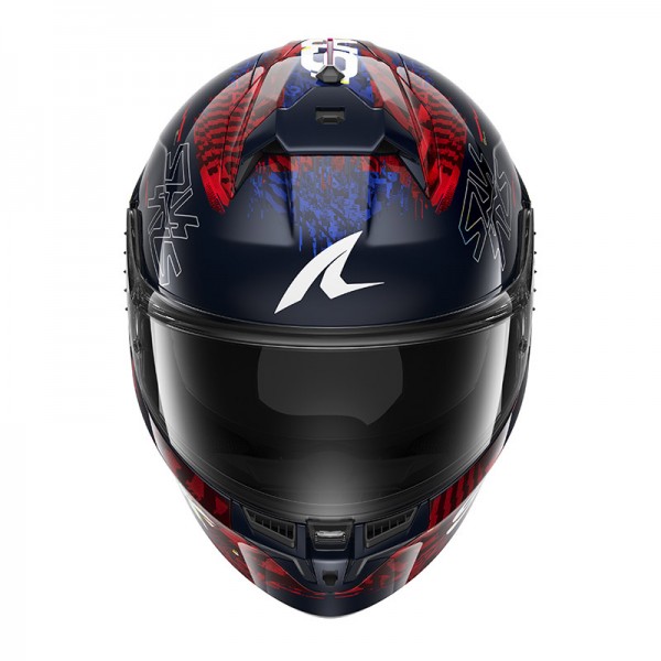 SHARK SKWAL CUP SPEED VIB BLUE RED YELLOW HELMET