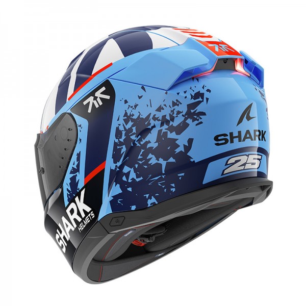 SHARK SKWAL I3 REPLICA RAUL FERNANDEZ BLUE HELMET SHARK SKWAL I3 REPLICA RAUL FERNANDEZ BLUE HELMET