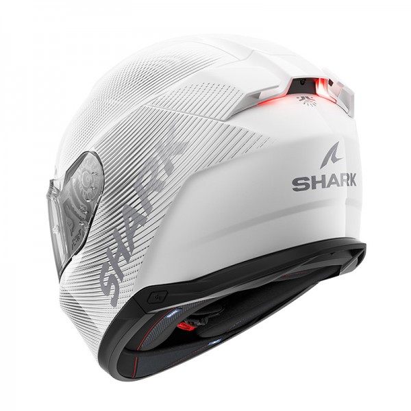 SHARK SKWAL I3 SP LYNE WHITE SILVER HELMET SHARK SKWAL I3 SP LYNE WHITE SILVER HELMET