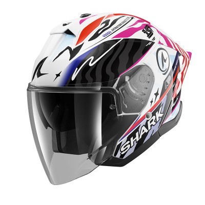 SHARK SKWAL JET CUP SPEED FANCY WHITE HELMET