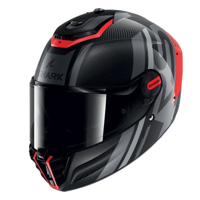 SHARK SPARTAN RS CARBON SHAWN ORANGE HELMET