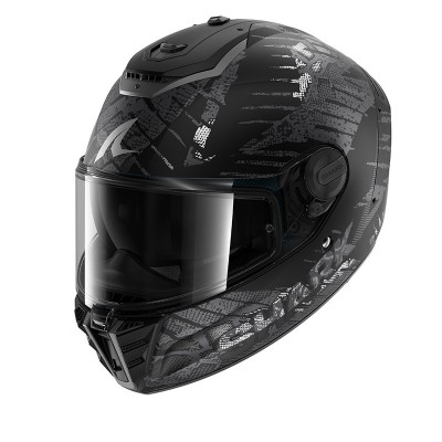 SHARK SPARTAN RS REPTAIA MAT ANTHRACITE HELMET