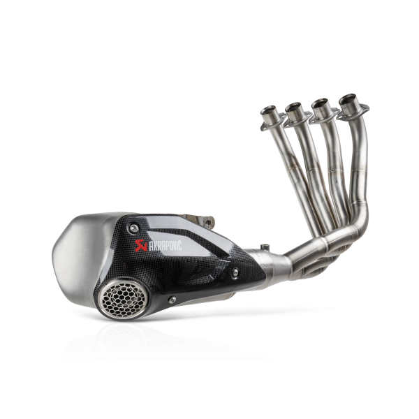 AKRAPOVIC RACING LINE STAINLESS STEEL FULL EXHAUST SYSTEM FOR HONDA CBR650R 2019-2025 PART #S-H6R16-HKGKHSS