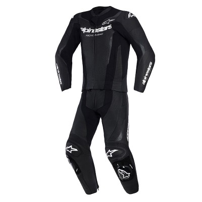 ALPINESTARS GP FORCE V2 DIVISIBLE BLACK SUIT