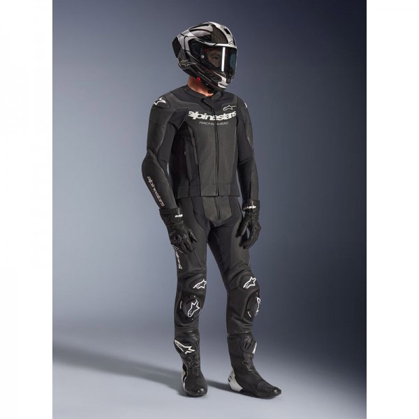 ALPINESTARS GP FORCE V2 DIVISIBLE BLACK SUIT